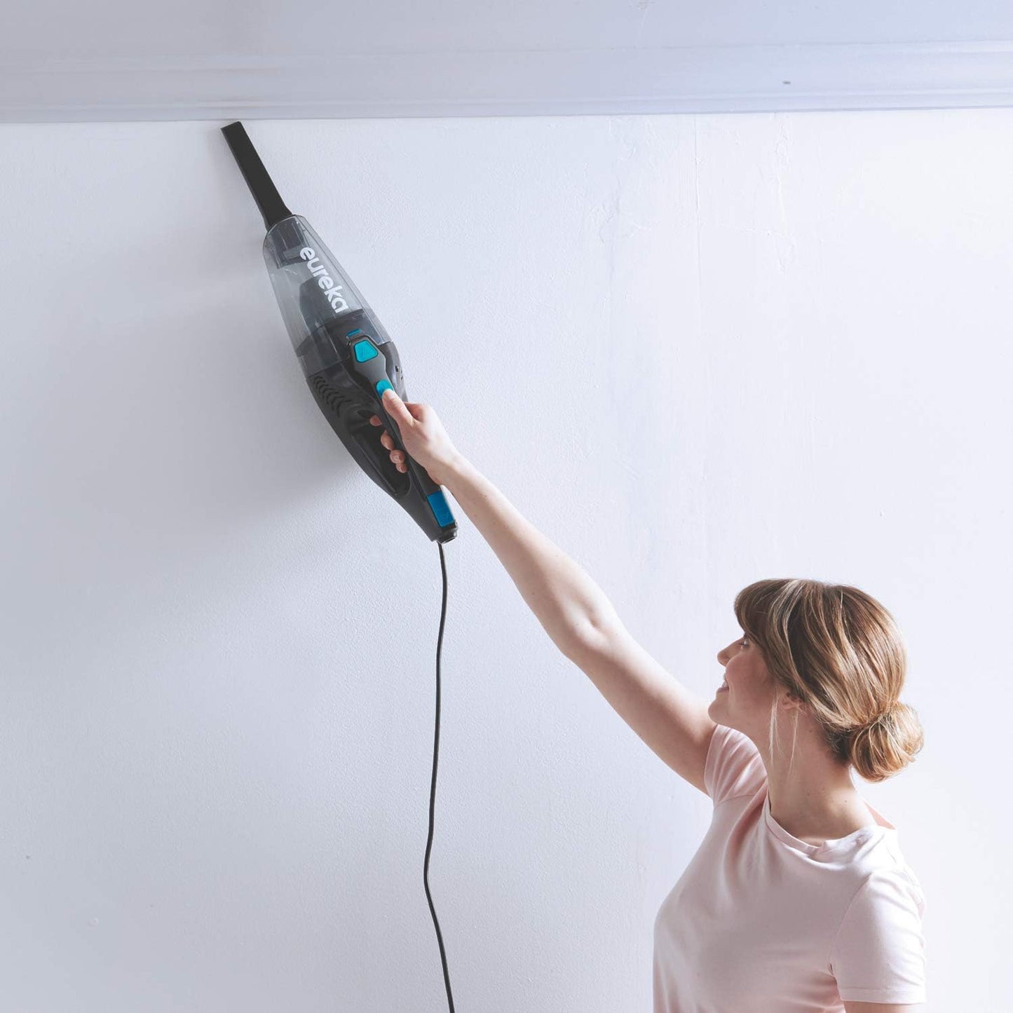 Eureka Lightweight Corded Stick 3 in 1 Vacuum Cleaner, Bagless, Crevice Tool, Hand Vac, Powerful