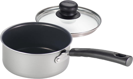 15-Piece Non Stick Cookware Set, Lids & Utensils, Aluminum Nonstick Pots & Pans