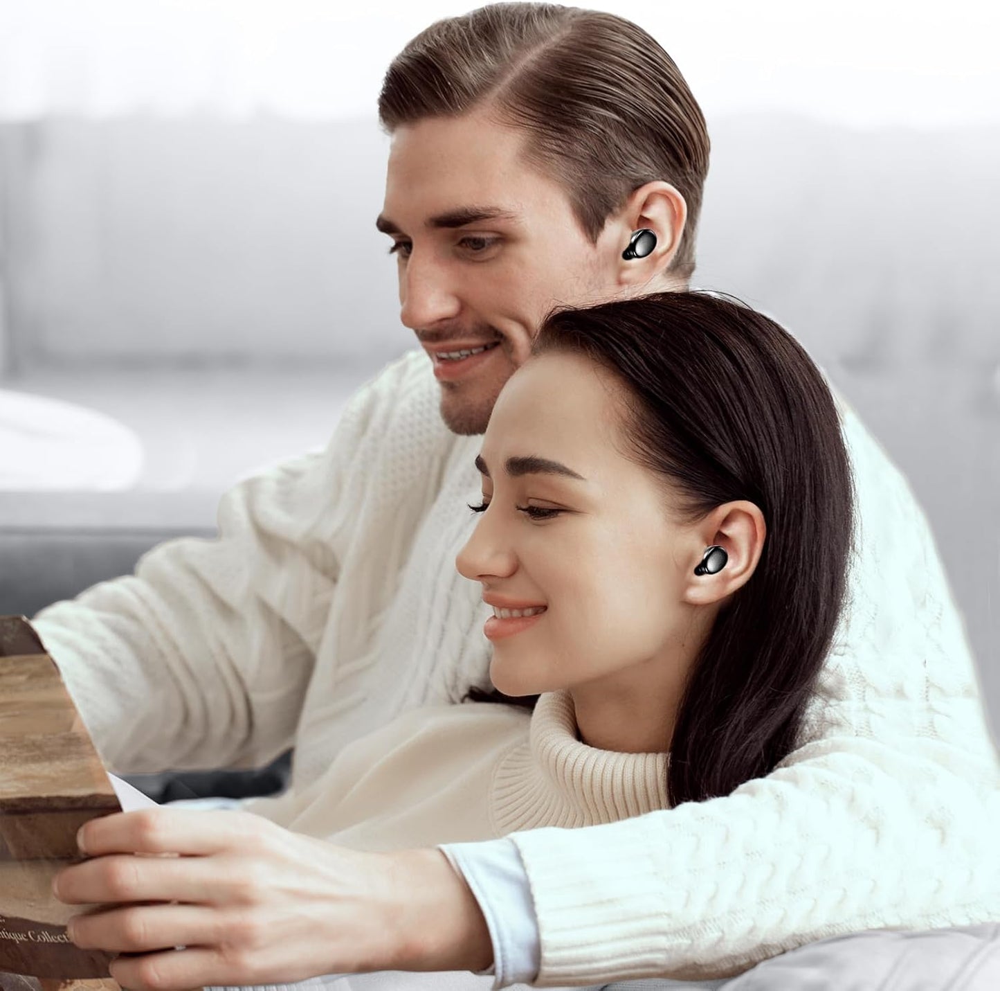 Wireless Earbuds Bluetooth 5.3 in Ear Buds Light Weight,Deep Bass,Built in Mics, Clear calls
