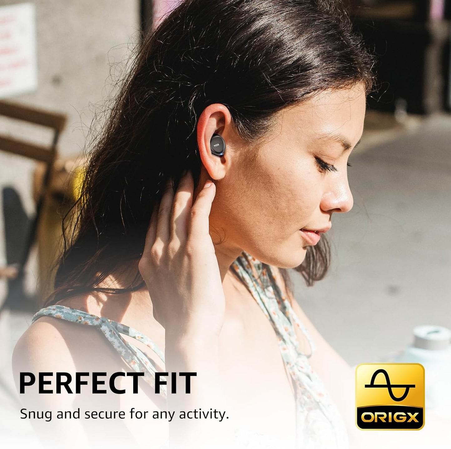 Wireless Earbuds Bluetooth 5.3 Light Weight in Ear IPX5 ,Mic AI Calls, Premium Bass, Charging Case