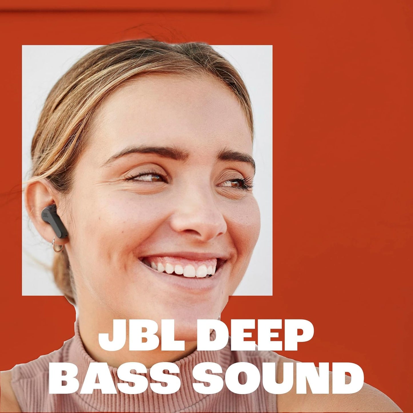 JBL Vibe Beam -Wireless Deep Bass Earbuds,Bluetooth 5.2,Water&Dust Resistant,Hands-free,32H battery