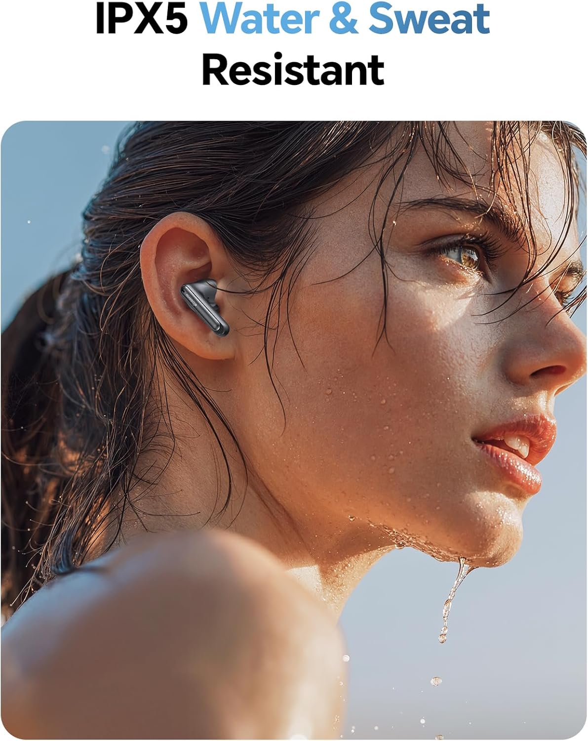 Wireless Bluetooth 5.4 Earbuds TWS, 13mm Driver Hi-Fi Deep Bass,30H Playtime, Touchscreen, Mic,IPX5