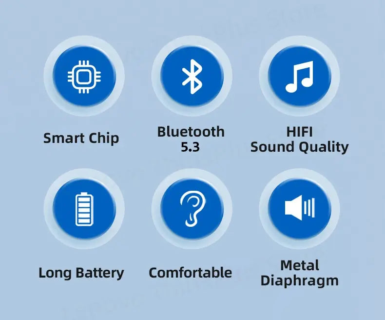 Lenovo LP5 Wireless Bluetooth Earbuds HiFi Music Waterproof Headset With Mic
