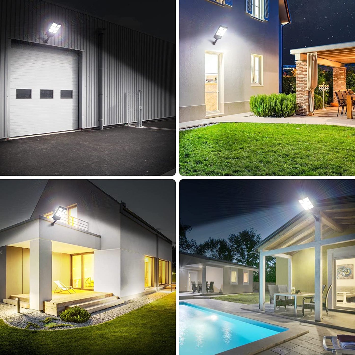 150W Solar Lights Outdoor, 3 Modes, Light Motion Sensor, Remote Control, 8000LM IP65 Waterproof