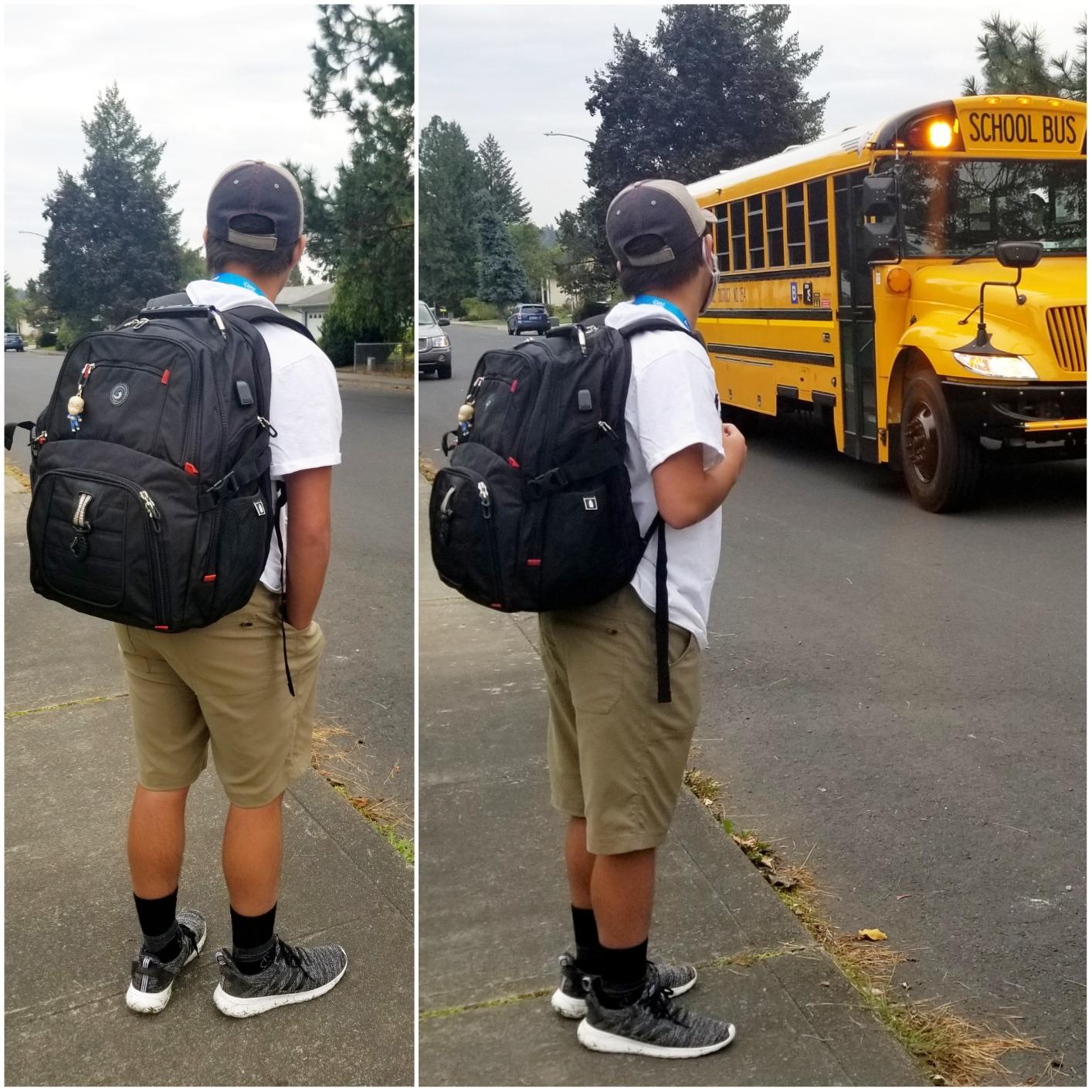 Extra Large 50L Travel Laptop Backpack with USB Charging Port Fit 17 Inch Laptops for Men Women