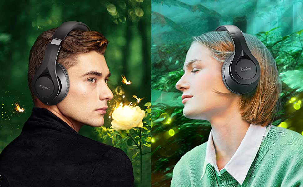 Bluetooth Headphones, 60H Playtime, Bluetooth 5.0,Built-in Mic, Foldable Wired Wireless Headset