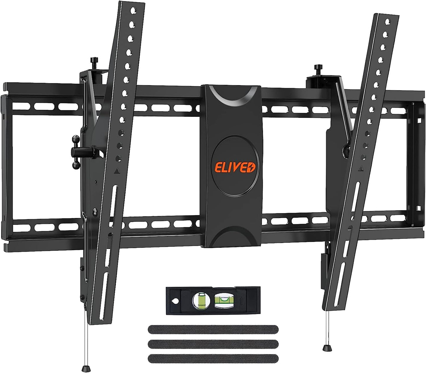 TV Wall Mount 37-75 Inch TVs, Holds up to 120 lbs, Universal, Adjustable Tilt, Fits 8"-24" Studs