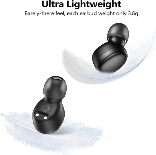 Wireless Earbuds Bluetooth 5.3 in Ear Buds Light Weight,Deep Bass,Built in Mics, Clear calls
