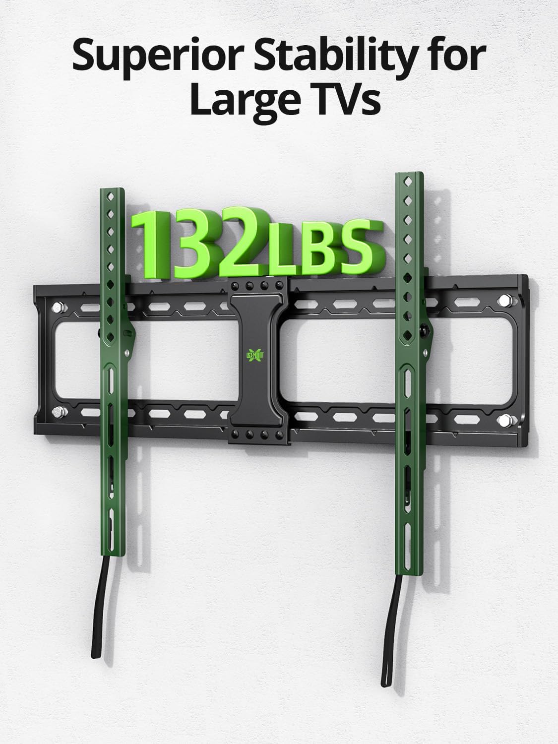 Tilting TV Wall Mount for Most 37"-95" Flat Curved Screen TV VESA 600x400mm up to 132lbs