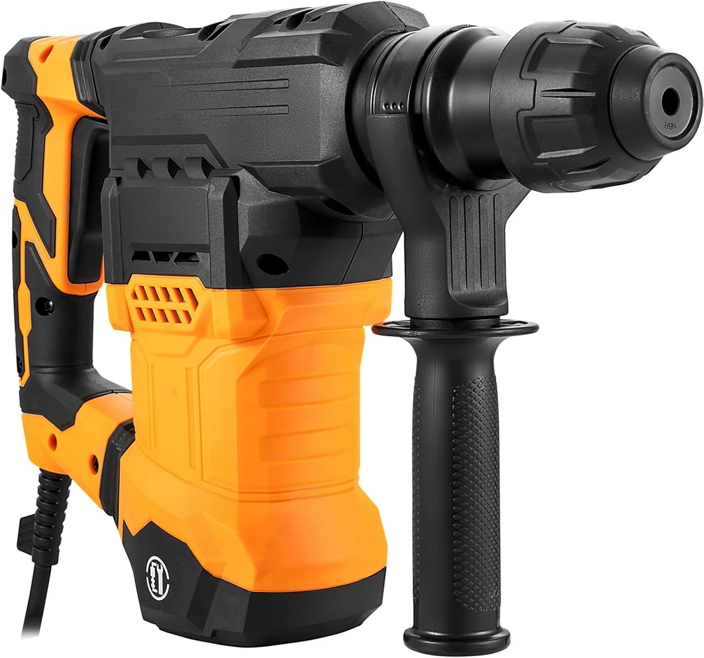 1-1/4 In 13 Amp SDS-Plus Rotary Hammer Corded Drill, w/Vibration Control &amp; Safety Clutch, Variable Speed, For Concret
