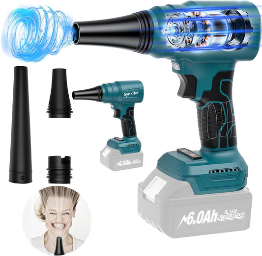 Mini Blower for Makita18V Battery,140000 RPM Brushless,Electric Leaf Blowers, Compressed Air Duster(Tool only)