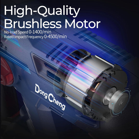 20V Max Brushless Rotary Hammer Drill, 2X4.0Ah Battery & Charger,7/8" SDS-Plus,2.1J Impact energy, 1400RPM, 4 modes