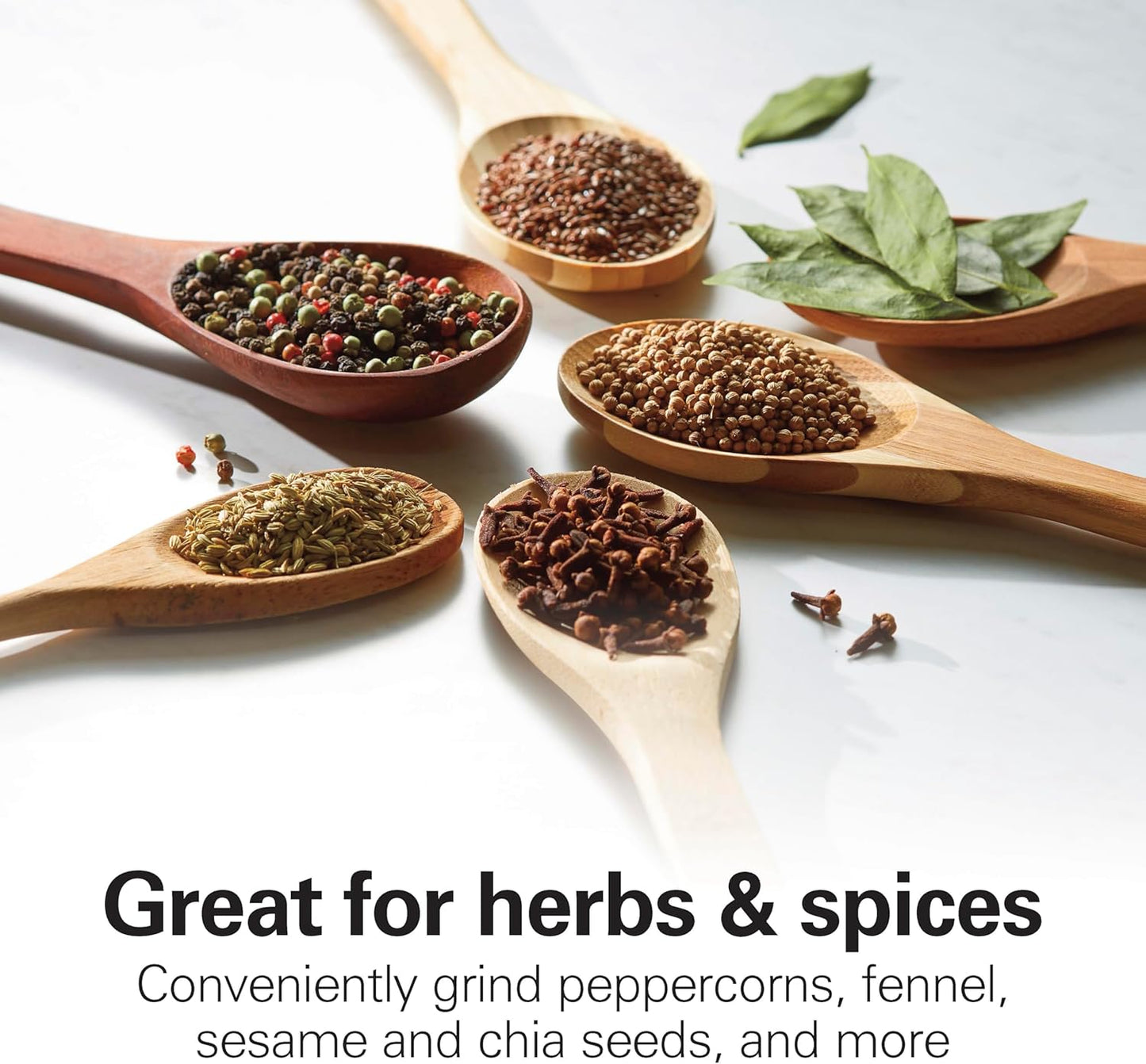 Hamilton Beach Electric Coffee Grinder for Beans, Spices and More, Stainless Steel Blades