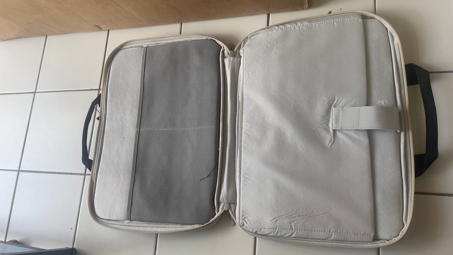 15.6" Laptop Bag Sleeve All Weather Cushioned, Scratch-Proof Interior