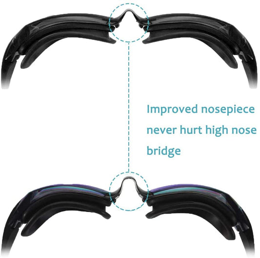 Aegend Swim Goggles, Swimming Goggles No Leaking Anti Fog Adult Men Women Youth