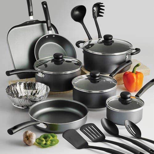 18 Piece Nonstick Pots & Pans Cookware Set Kitchen Kitchenware Cooking